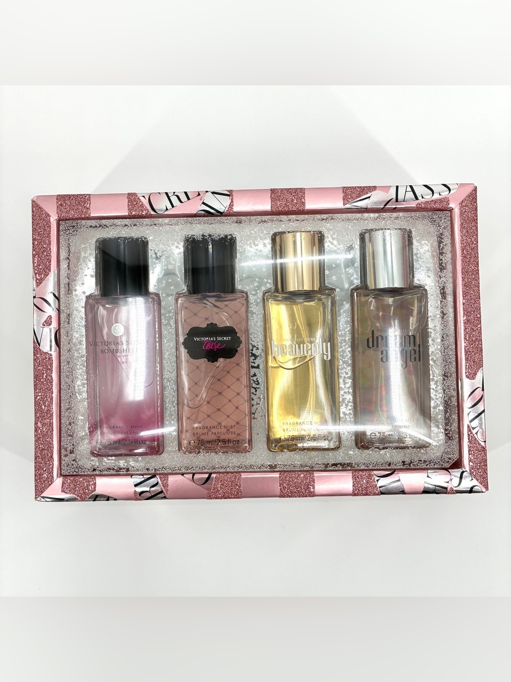 Victorias Secret Luxury Fragrance Mists Set Bombshell Tease Heavenly Dream Angel